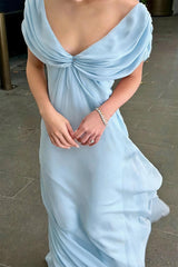 Sweety Pink V-Neck A-Line Prom Gown with Layered Ruffles
