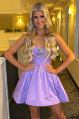 Charming A Line Homecoming Dress with Thin Straps and Crystal Beaded Details