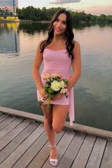 Glamorous Strapless Chiffon Dress with Elegant Ruching and Asymmetrical Design