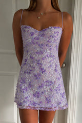 Chic Mint Green Lace Mini Homecoming Dress with Bow Back